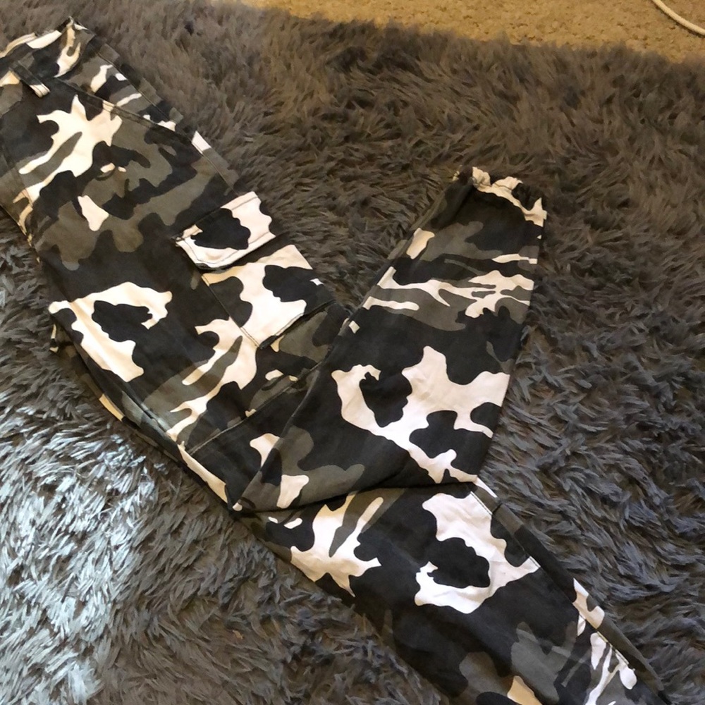 Camo Cargo Pants